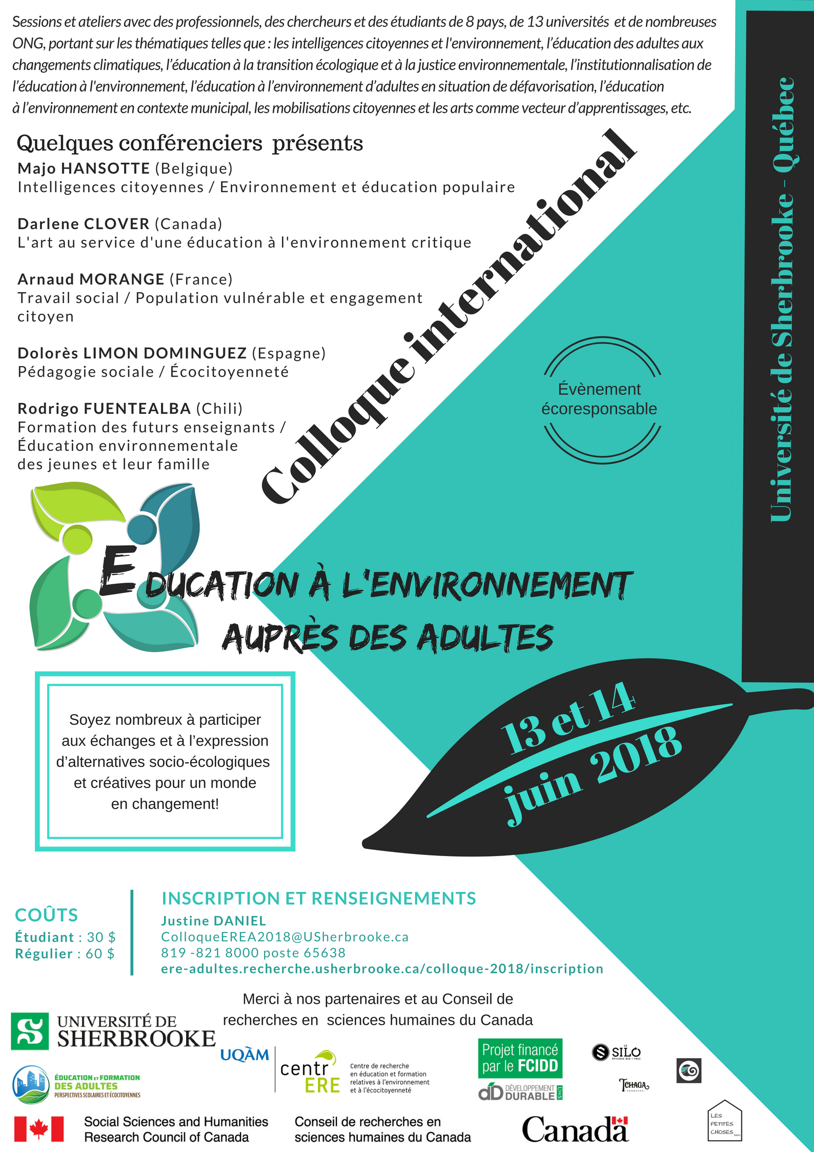 Colloque International Ducation Lenvironnement Aupr S Des Adultes